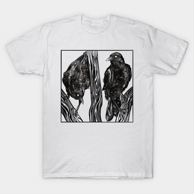 Two buds T-Shirt by Inkdoski